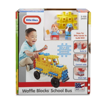 Waffle Blocks Autobus szkolny